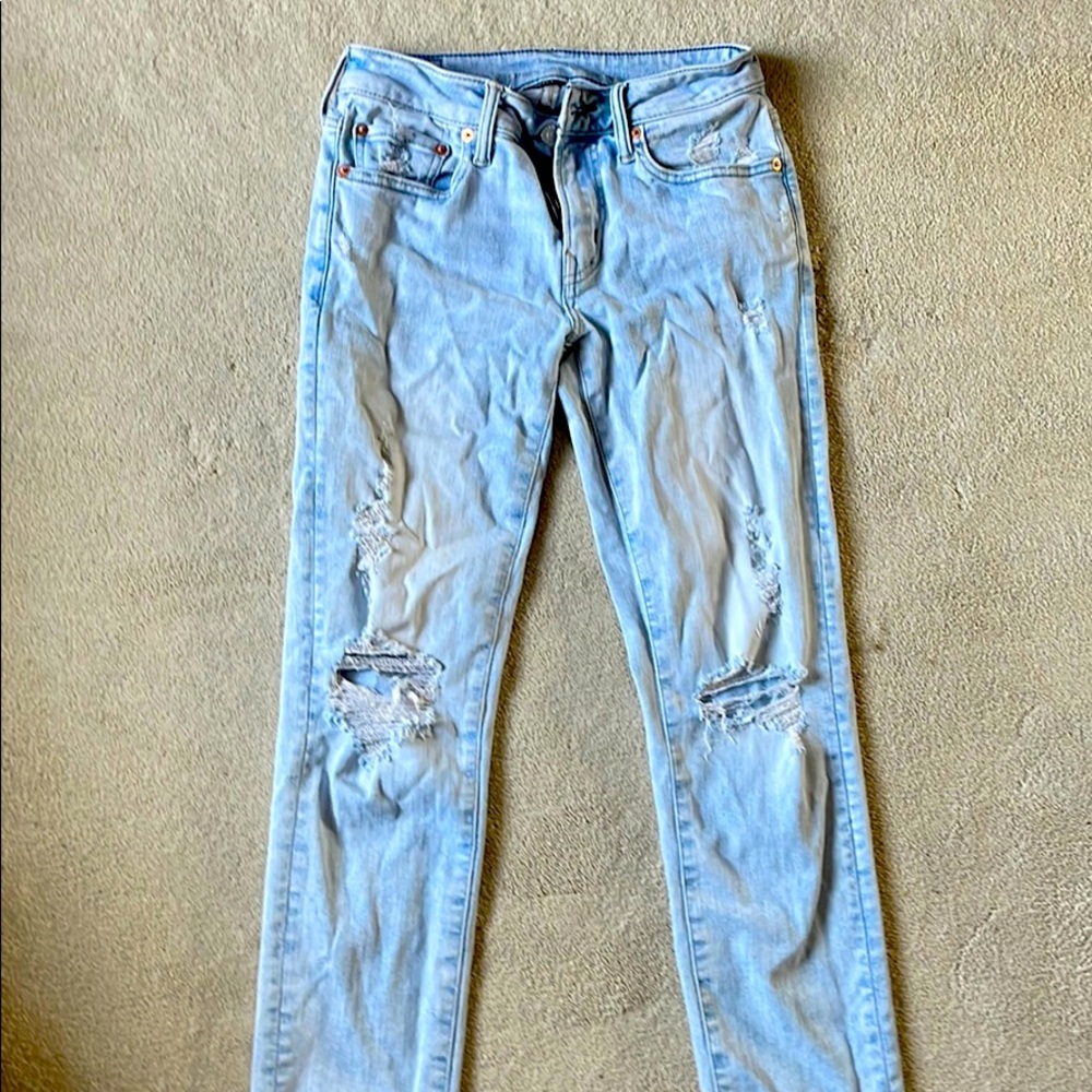 AE Airflex360 Skinny Jeans 28x32